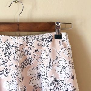 Pink Flowy Floral Shorts